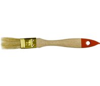 ЗУБР 20 мм, 3/4", щетина натуральная, деревянная ручка, кисть плоская 01099-020_z01