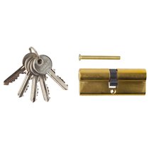 ЗУБР 80 мм, 5-PIN, 5 шт., тип ключ-ключ, механизм цилиндровый 52101-80-1