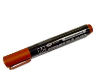 Маркер BASIR MC-8004 пермаментный красный 3мм *12/720