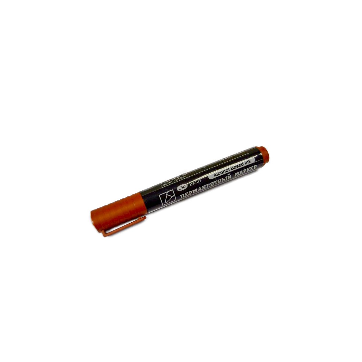 Маркер BASIR MC-8004 пермаментный красный 3мм *12/720