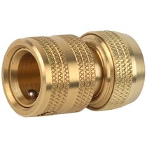 RACO O 1/2", латунный, автостоп, соединитель (шланг-насадка) Profi 4246-55005B