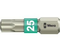 3867/1 TS TORX® бита торсионная, нерж., 1/4" C6.3, TX 25 x 25 мм