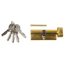 ЗУБР 80 мм, 5-PIN, 5 шт., тип ключ-защелка, механизм цилиндровый 52103-80-1
