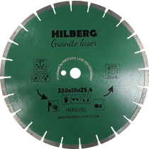 Hilberg Диск алмазный отрезной 350*25.4*10 Hilberg Гранит Лазер HMG350