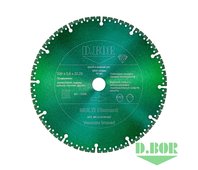 Алмазный диск MULTI Diamant V-4, 230x2,6x22,23 (арт. MU-D-0230-022) "D.BOR"