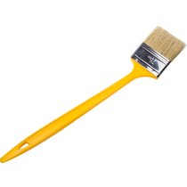 STAYER 75 мм, 3", щетина натуральная, пластмассовая ручка, кисть радиаторная UNIVERSAL 0110-75_z01