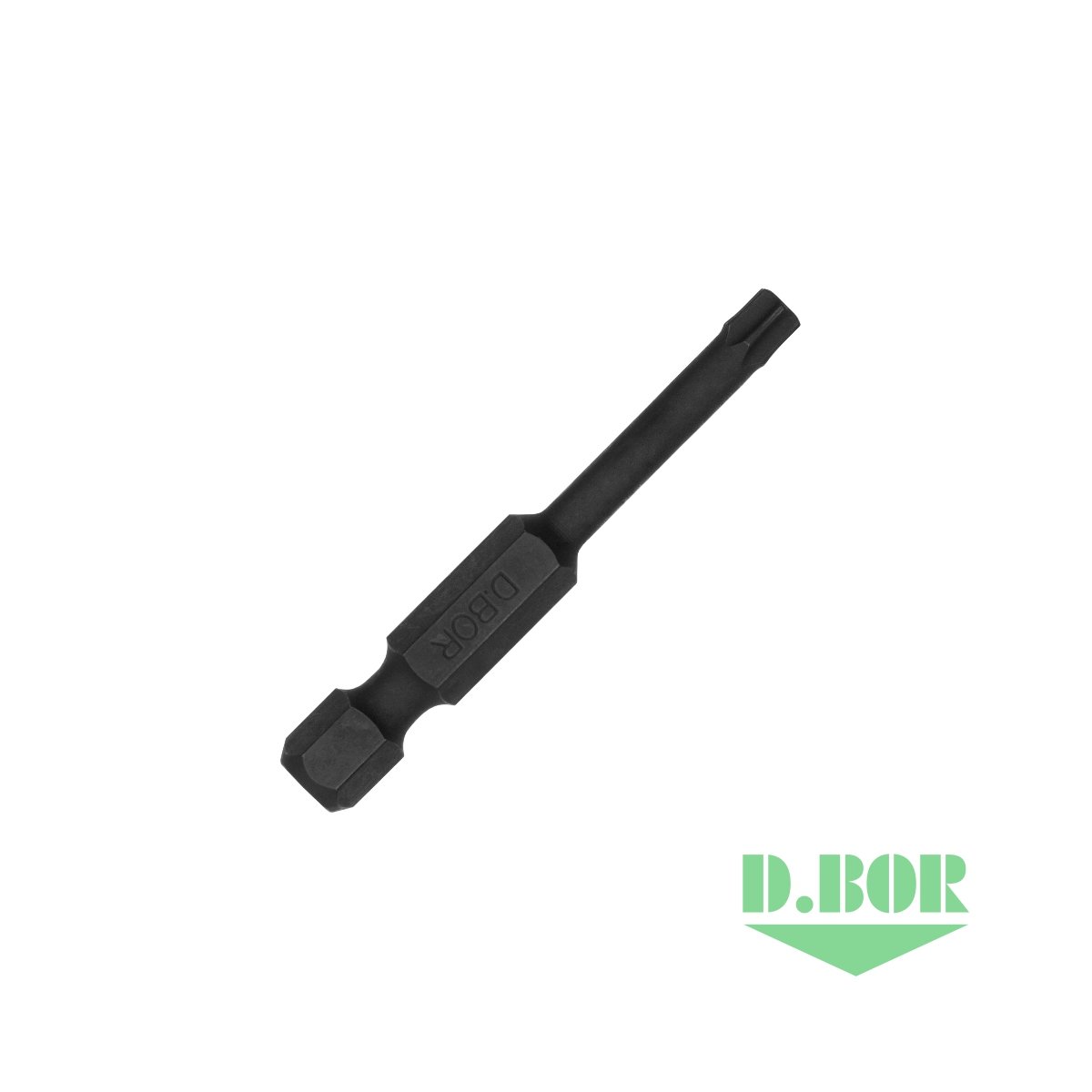 Биты для ударного (импульсного) инструмента IMPACT, T 15x50 мм, Torsion, E 6,3 (арт. D-IT-T15-050-005) "D.BOR"