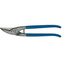 D107-300 Ножницы по металлу, для прорезания отверстий, правые, рез: 1.0 мм, 300 мм, короткий прямой и фигурный рез