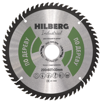 Hilberg Диск пильный Hilberg Industrial Дерево 200*30*60Т HW202