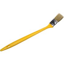 STAYER 25 мм, 1", щетина натуральная, пластмассовая ручка, кисть радиаторная UNIVERSAL 0110-25_z01