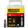 STAYER PH3, 25 мм, 10 шт., набор бит ProFix Phillips 26201-3-25-10_z01