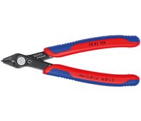 Electronic Super Knips® Бокорезы прецизионные, нерж., 125 мм, 2-комп ручки, SB