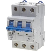 СВЕТОЗАР 6 A, "C", 400 B, 6 kA, 3-полюсной, автоматический выключатель SV-49063-06-C
