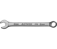 STAYER 9 мм, комбинированный гаечный ключ 27085-09