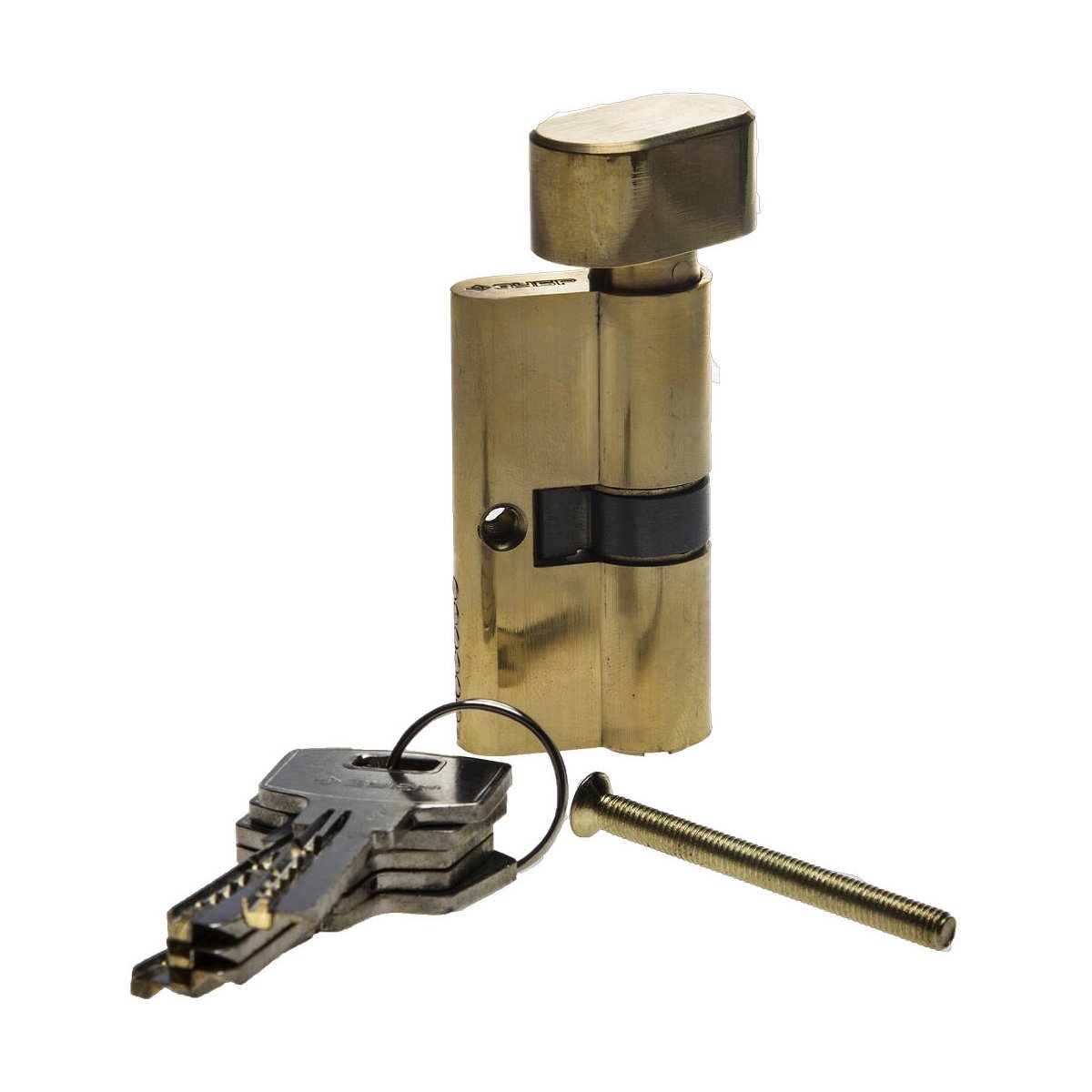 ЗУБР 60 мм, 6-PIN, 5 шт., тип ключ-защелка, механизм цилиндровый 52107-60-1