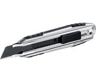 OLFA 18 мм, цельная алюминиевая рукоятка, AUTOLOCK фиксатор, нож с сегментированным лезвием X-design OL-MXP-AL
