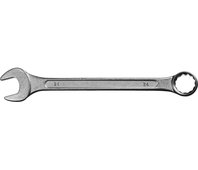 СИБИН 24 мм, оцинкованный, гаечный ключ комбинированный 27089-24