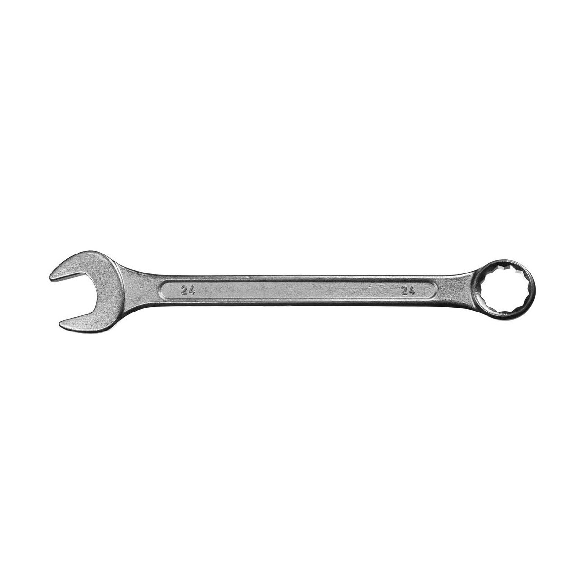 СИБИН 24 мм, оцинкованный, гаечный ключ комбинированный 27089-24