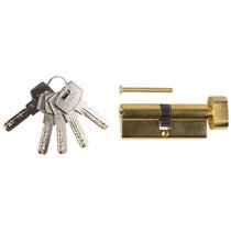 ЗУБР 80 мм, 6-PIN, 5 шт., тип ключ-завертка, механизм цилиндровый ЭКСПЕРТ 52107-80-1