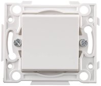 СВЕТОЗАР белый, одинарный, выключатель SV-55230-1