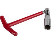 STAYER 21 мм, ключ свечной с резиновой втулкой, шарнирный 2750-21