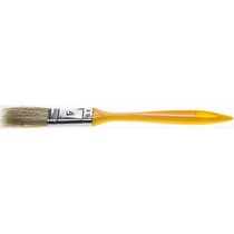 STAYER 25 мм, 1", натуральная светлая щетина, пластмассовая ручка, кисть плоская UNIVERSAL 0107-25