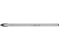 STAYER 4 мм, 2-х резцовый хвостовик цилиндрический сверло по стеклу и кафелю 2986-04