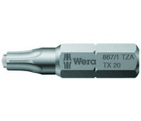 867/1 ZA SPAX® T-STAR plus® (TORX® с цапфой) бита, 1/4" C6.3, TX 20 x 25 мм