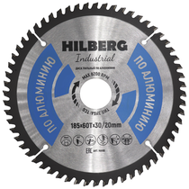 Hilberg Диск пильный Hilberg Industrial Алюминий 185*30/20*60Т HA185