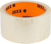 DEXX 48 мм х 50 м, 40 мкм, лента клейкая упаковочная 12055-50-50_z01
