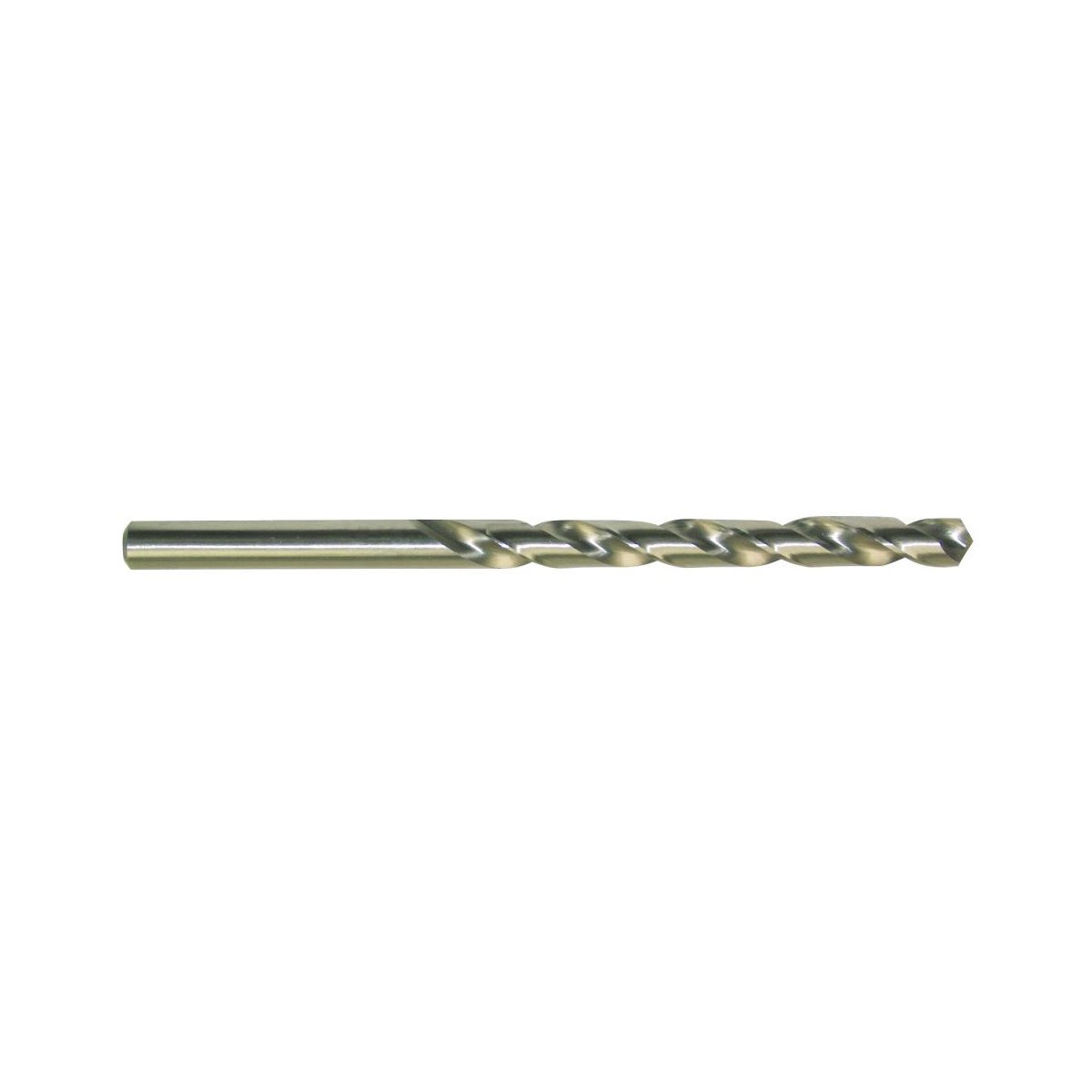 Сверло по металлу, DIN 338, HSS-Co5, Тип N, d 4.10 мм, золотистое