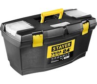 STAYER 610 х 320 х 300 мм (24"), пластиковый, ящик для инструментов VEGA-21 38105-21_z03