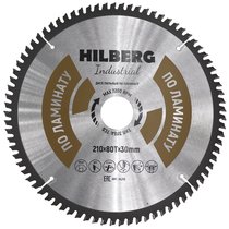 Hilberg Диск пильный Hilberg Industrial Ламинат 210*30*80Т HL210