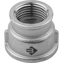 ЗУБР 1/2"-3/4", никелированная латунь, муфта переходная ЭКСПЕРТ 51292-1/2-3/4