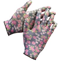 GRINDA L-XL, прозрачное нитриловое покрытие, перчатки садовые 11297-XL