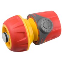 GRINDA O 3/4", пластмассовый с TPR, соединитель с автостопом 8-426430