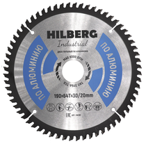 Hilberg Диск пильный Hilberg Industrial Алюминий 190*30/20*64Т HA190