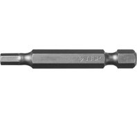ЗУБР HEX4, 50 мм, 2 шт., биты кованые МАСТЕР 26007-4-50-2