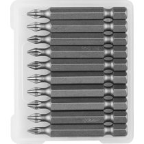 ЗУБР PH1, 50 мм, 10 шт., биты кованые МАСТЕР 26001-1-50-10