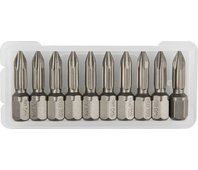 KRAFTOOL PH1, 10 шт., 25 мм, кованые профессиональные биты X-DRIVE 26121-1-25-10