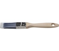 STAYER 25 мм, 1", искусственная щетина, неокрашенная профессиональная деревянная ручка, кисть плоска