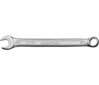 KRAFTOOL 8 мм, Cr-V сталь, хромированный, гаечный ключ комбинированный 27079-08