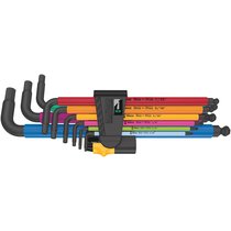 950/9 SPKL Hex-Plus Multicolour Imperial BlackLaser 2 Набор Г-образных ключей, 9 пр., 5/64-3/8"