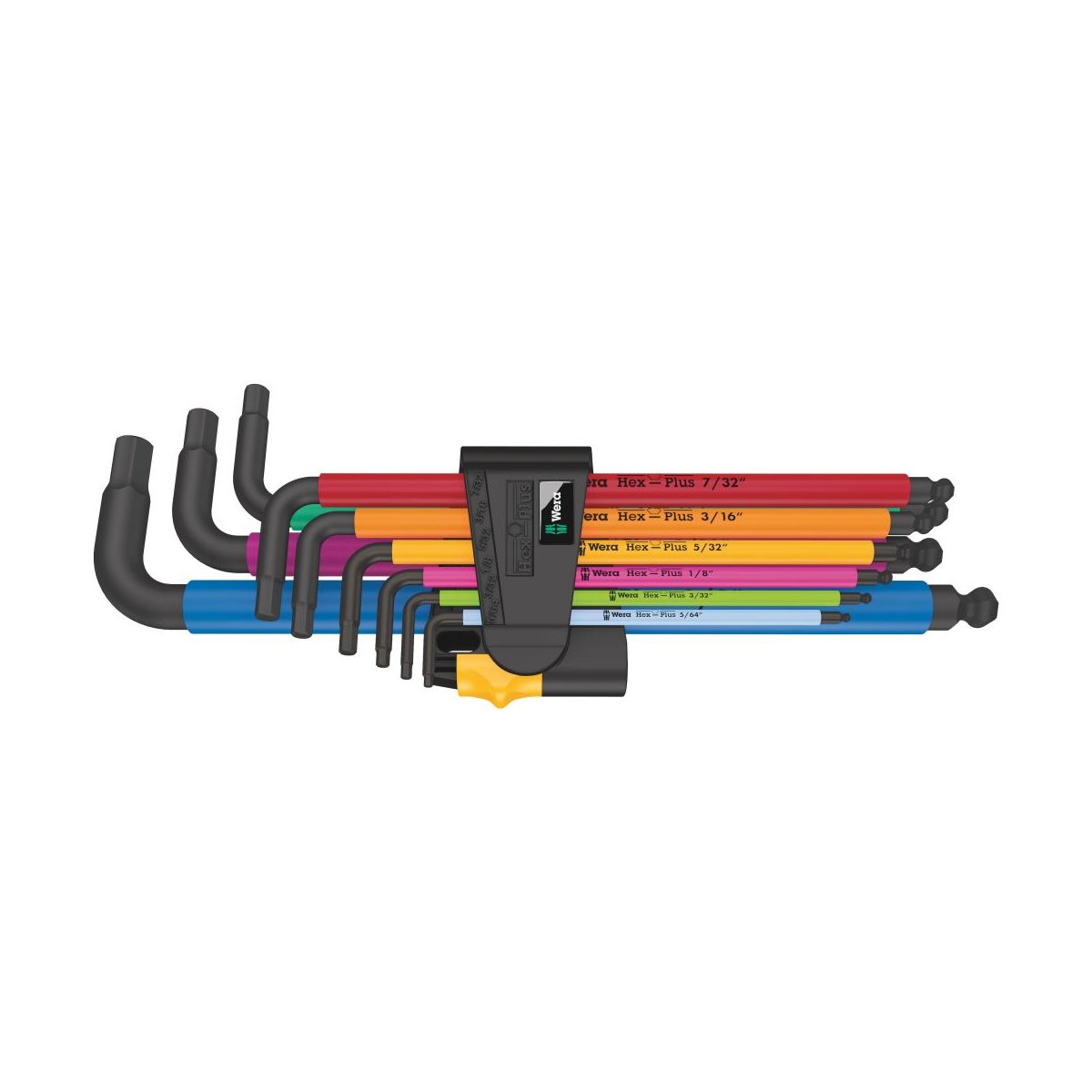 950/9 SPKL Hex-Plus Multicolour Imperial BlackLaser 2 Набор Г-образных ключей, 9 пр., 5/64-3/8"