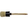 STAYER 40 мм, щетина натуральная, деревянная ручка, кисть малярная круглая 0141-40