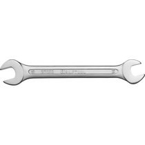 KRAFTOOL 14х15 мм, Cr-V сталь, хромированный, гаечный ключ рожковый 27033-14-15