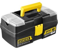 STAYER 290 x 170 x 140 мм (12"), пластиковый, ящик для инструментов VEGA-12 38105-13_z03