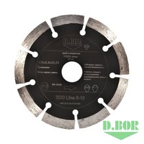 Алмазный диск ECO Line S-10, 125x2,0x22,23 (арт. E-S-10-0125-022) "D.BOR"