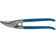D107-250L-SB Ножницы по металлу, для прорезания отверстий, левые, рез: 1.0 мм, 225 мм, короткий прямой и фигурный рез, SB