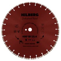 Hilberg Диск алмазный отрезной 400*25.4*12 Hilberg Industrial Hard HI809